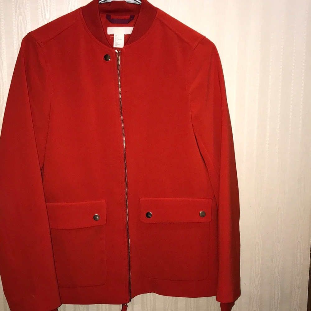 Nice orange jacket